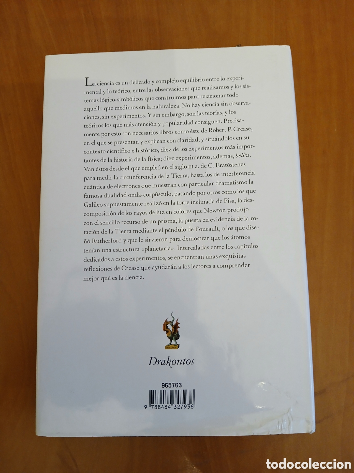 Libros de segunda mano: El prisma y el p&eacute;ndulo. Robert P. Crease - Foto 2