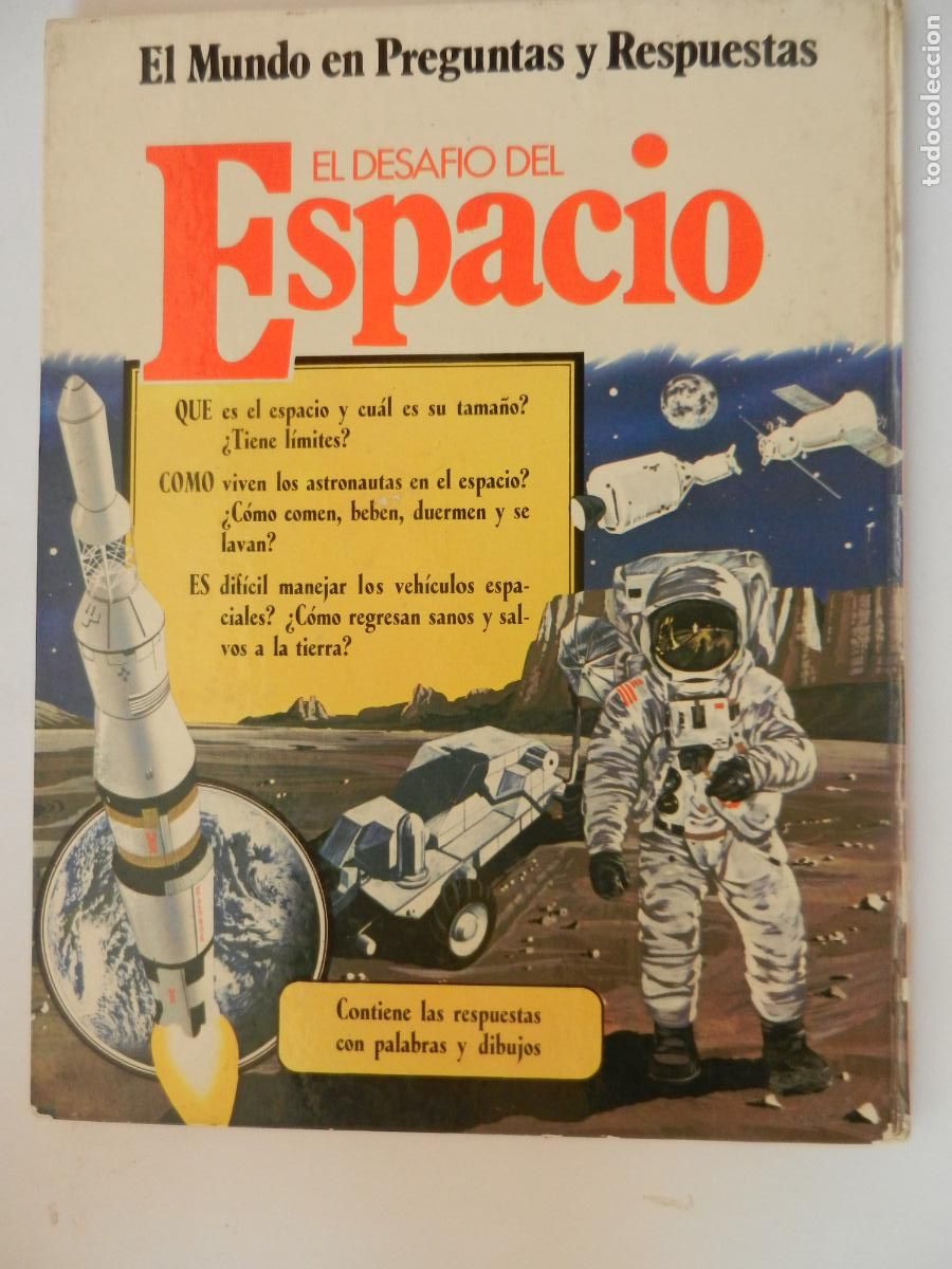 Libri di seconda mano: EL DESAFIO DEL ESPACIO , EL MUNDO EN PREGUNTAS Y RESPUESTAS - SM 1979