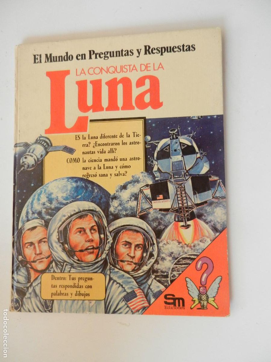 Libros de segunda mano: LA CONQUISTA DE LA LUNA , EL MUNDO EN PREGUNTAS Y RESPUESTAS - SM, 1979