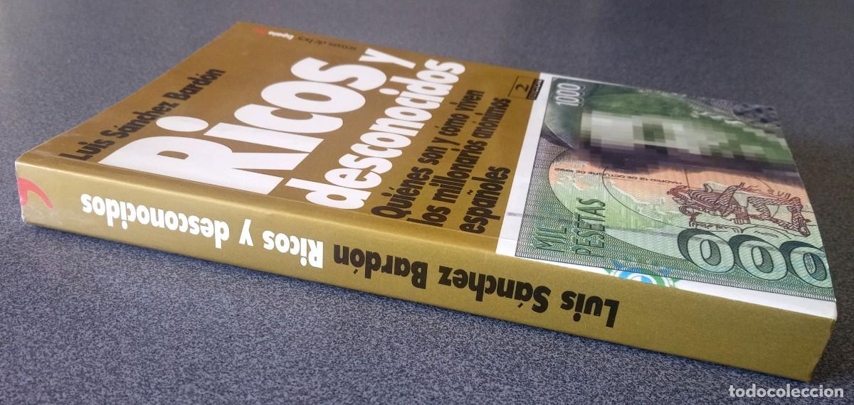 Libros de segunda mano: Ricos Y Desconocidos Luis S&aacute;nchez Bard&oacute;n - Foto 2