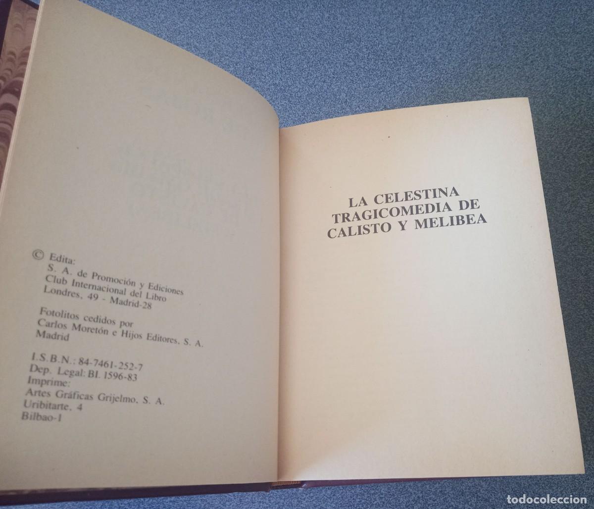 Libros de segunda mano: La Celestina Fernando De Rojas - Foto 4