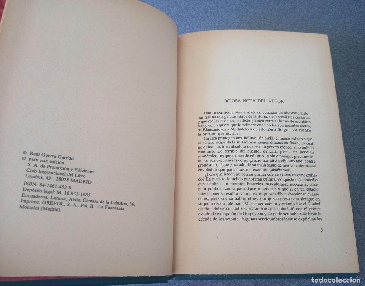 Libros de segunda mano: Antolog&iacute;a De Cuentos Ra&uacute;l Guerra - Foto 4