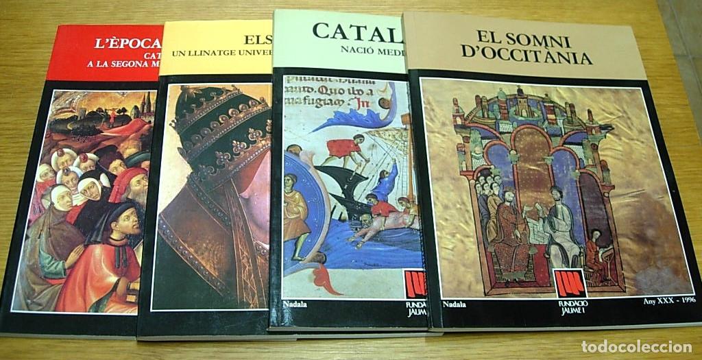 Livros em segunda m&atilde;o: Lote 4 Libros L'&Egrave;POCA DE COLOM ELS BORJA OCCIT&Agrave;NIA CATALUNYA NACI&Oacute; MEDITERR&Agrave;NIA Fundaci&oacute; Jaume I