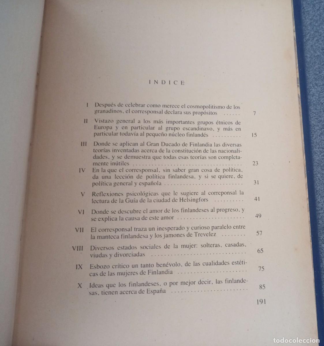 Libros de segunda mano: Cartas Finlandesas Angel Ganivet - Foto 6