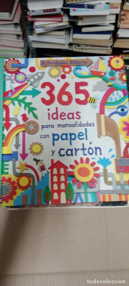 Second hand books: 365 ideas para manualidades con papel y cart&oacute;n Fiona Watt LIBRO CU-2A