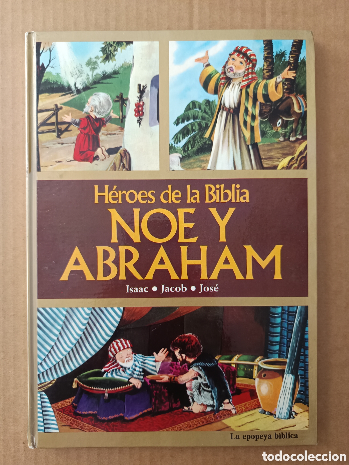 Second hand books: H&eacute;roes de la Biblia: No&eacute; y Abraham (AFHA Internacional, 1974). Por Beaumont y Antonio Cunillera.