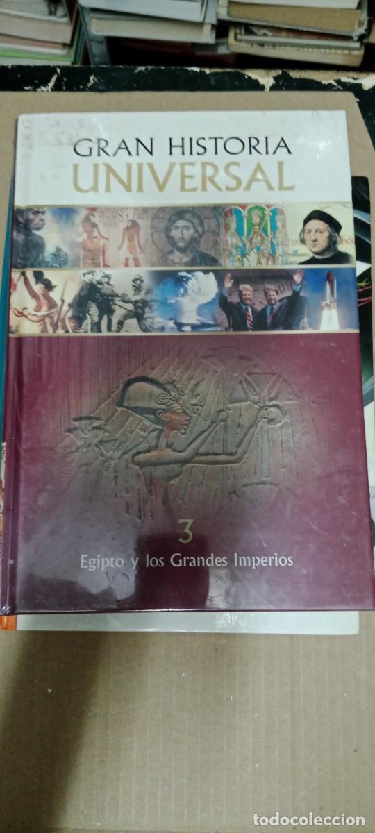 Libros de segunda mano: GRAN HISTORIA UNIVERSAL TOMO 3 EGIPTO Y LOS GRANDES IMPERIOS LIBRO CU-2A