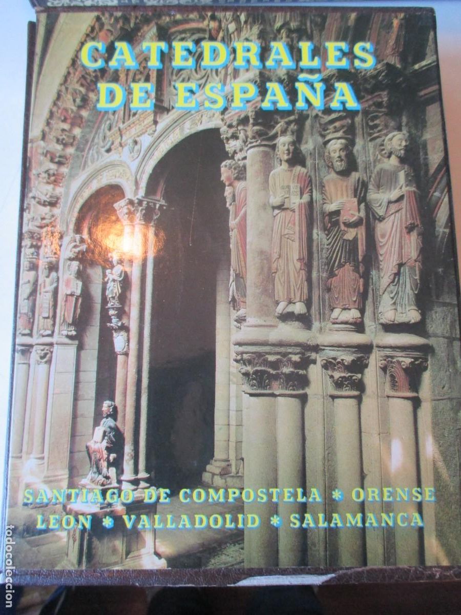 Libros de segunda mano: CATEDRALEAS DE ESPA&Ntilde;A Santiago de Compostela, Orense, Le&oacute;n... W42612