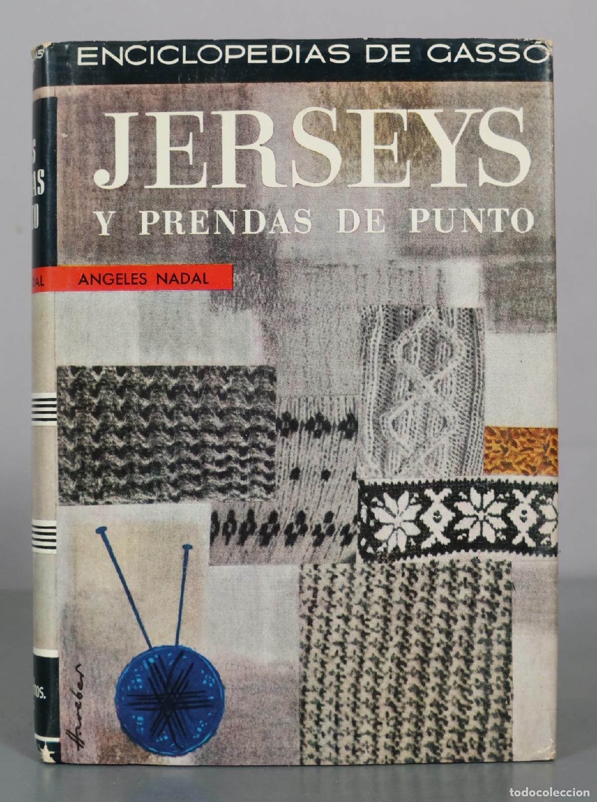 Gebrauchte B&uuml;cher: Jerseys y Prendas de Punto - Angeles Nadal - Enciclopedias de Gass&oacute;