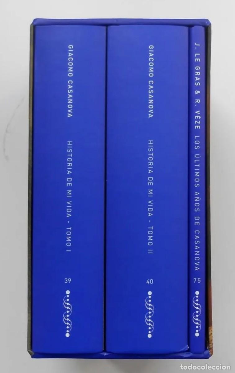 Gebrauchte B&uuml;cher: Estuche ed. Atalanta. Historia de mi vida. Giacomo Casanova. Los &uacute;ltimos a&ntilde;os de Casanova (siruela)