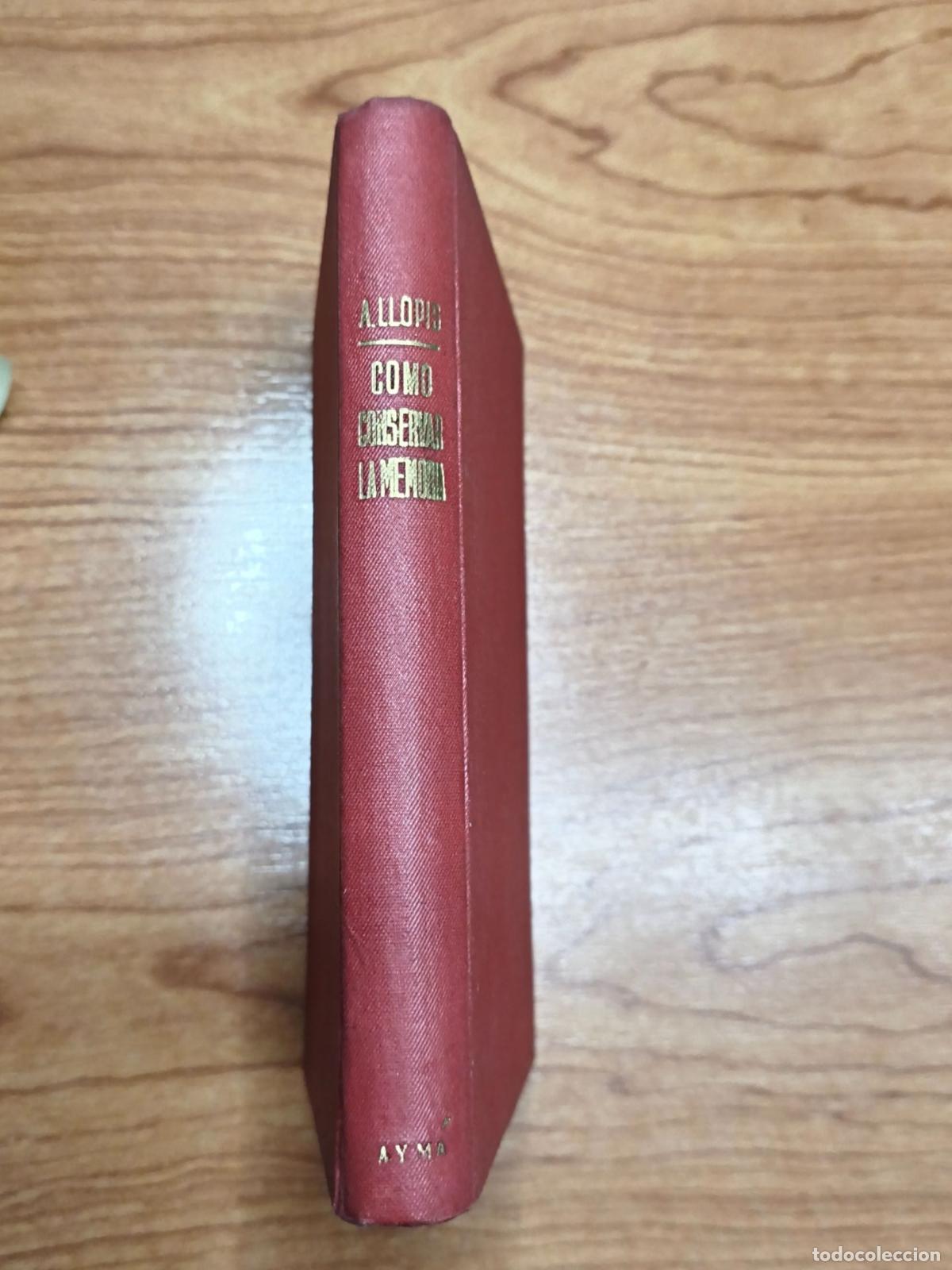 Libros de segunda mano: C&oacute;mo conservar la memoria - Arturo Llopis - Foto 2