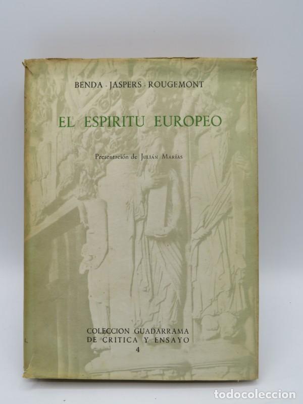 Livros em segunda m&atilde;o: El esp&iacute;ritu europeo - Benda, Jaspers, Rougemont - 1957 - Cr&iacute;tica y Ensayo, N&ordm; 4