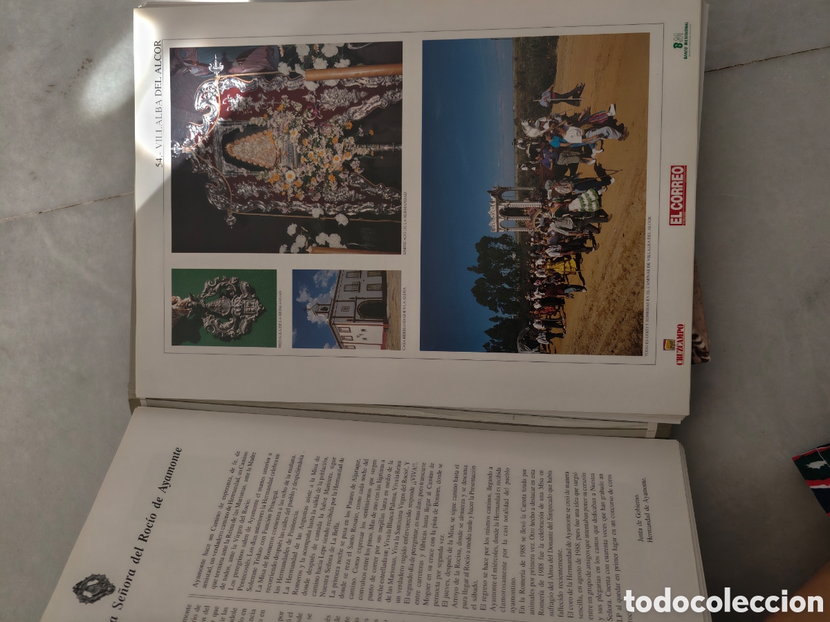 Libros de segunda mano: El correo de Andaluc&iacute;a roc&iacute;o historia y devoci&oacute;n - Foto 4