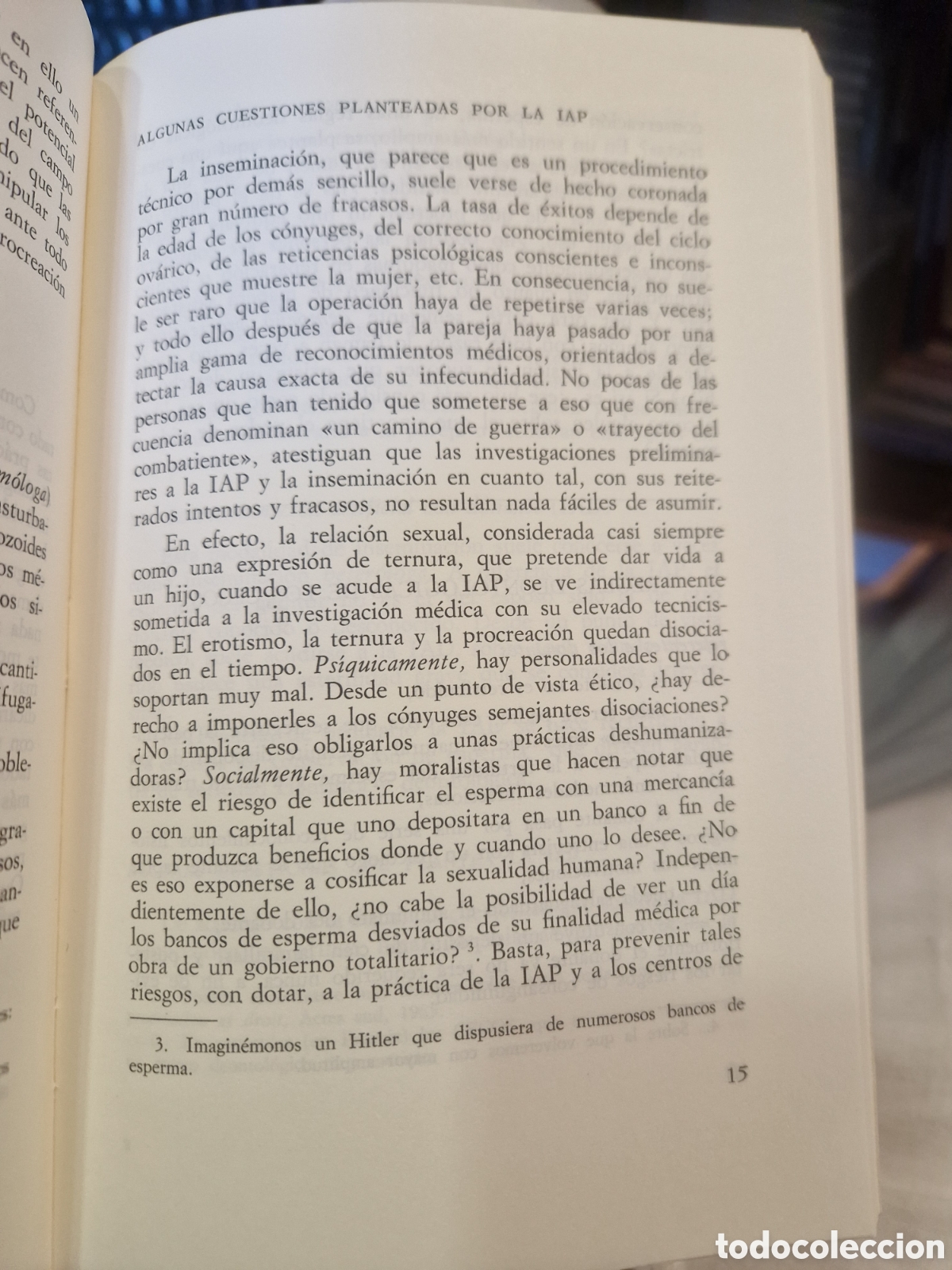 Libros de segunda mano: TH&Eacute;VENOT, Xavier. La bio&eacute;tica - Foto 2