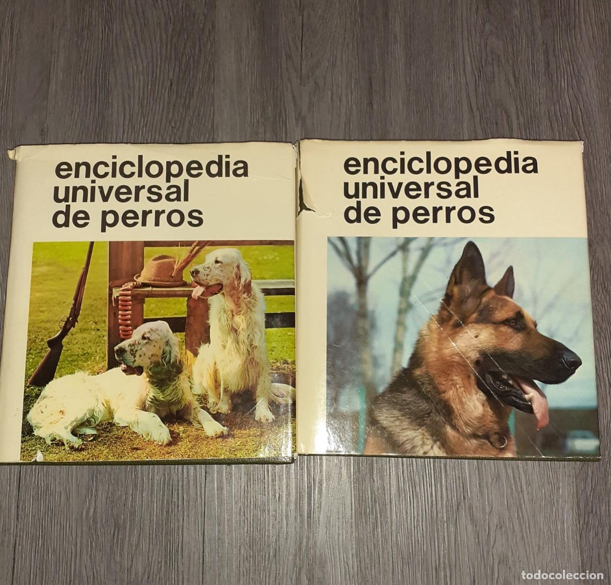 Second hand books: ENCICLOPEDIA UNIVERSAL DE PERROS 2 TOMOS HERAKLES. Edit. Hispano Europea