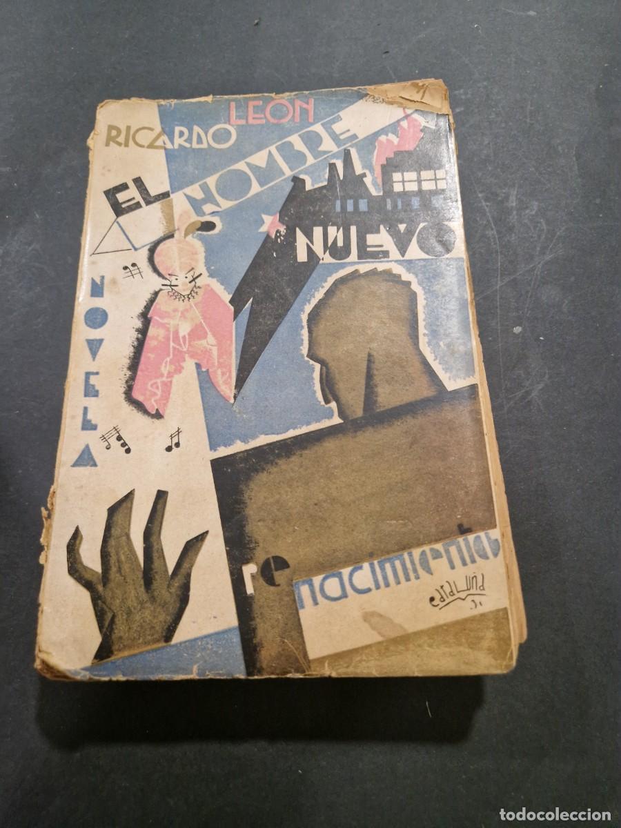 Libros de segunda mano: Ricardo de le&oacute;n EL HOMBRE NUEVO. - Foto 1