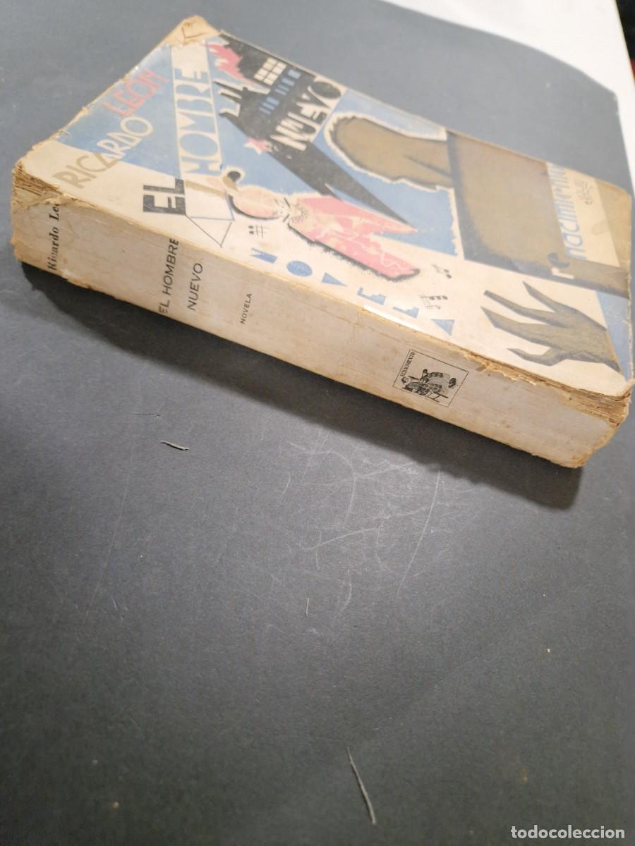 Libros de segunda mano: Ricardo de le&oacute;n EL HOMBRE NUEVO. - Foto 2