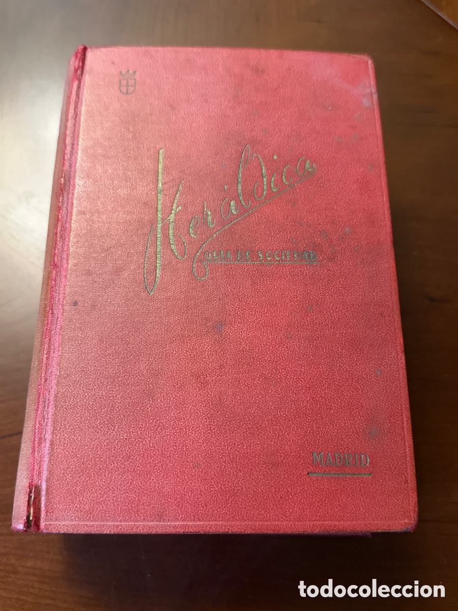 Livros em segunda m&atilde;o: LIBRO HERALDICA GUIA DE SOCIEDAD 1959 DE E. GONZALEZ VERA
