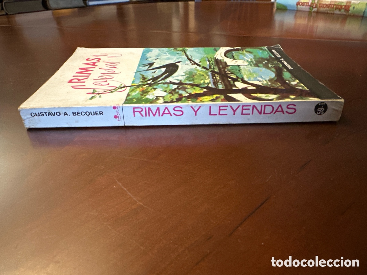 Libros de segunda mano: RIMAS Y LEYENDAS. B&Eacute;CQUER, Gustavo Adolfo. 1965 - Foto 7