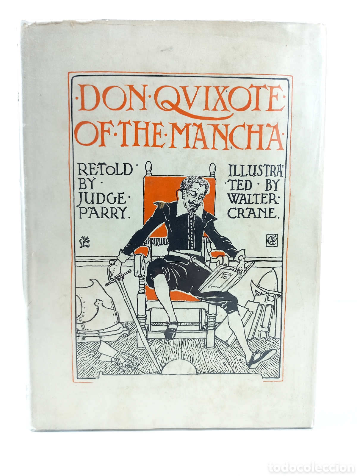 Livros em segunda m&atilde;o: Don Quixote of the Mancha. Miguel de Cervantes; Judge Parry; Walter Crane. Dodd, Mead and Company