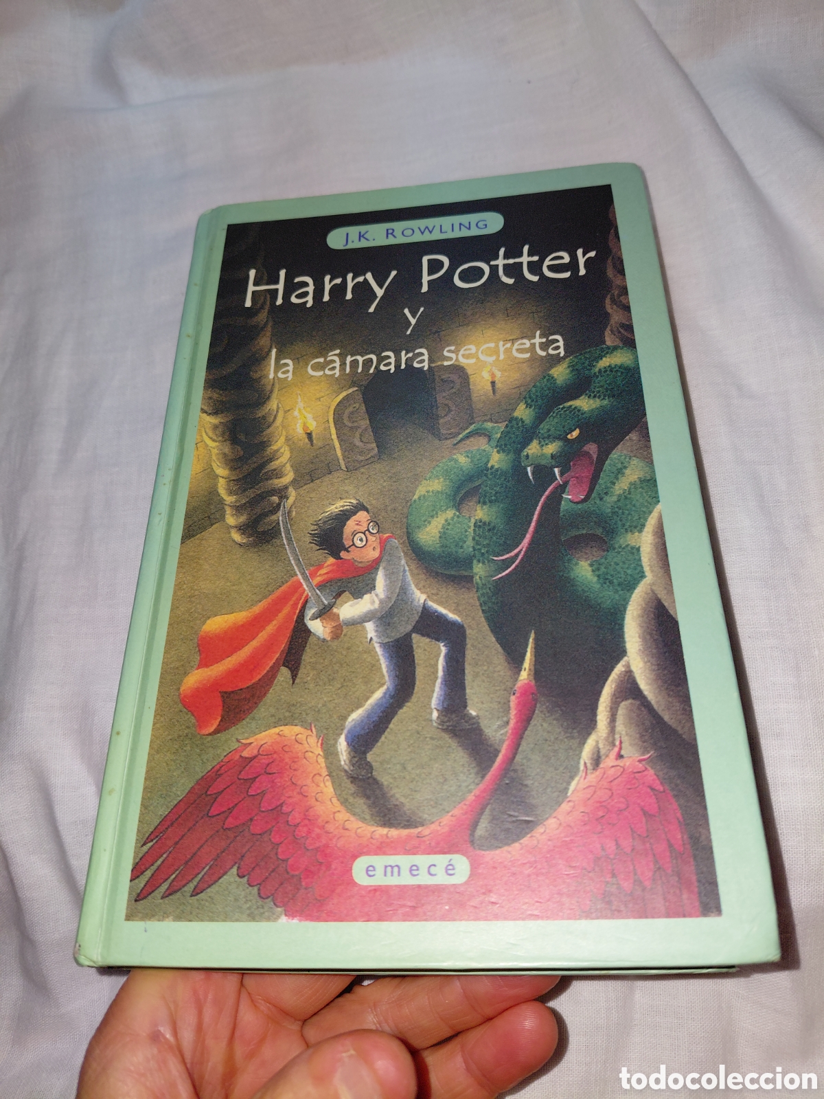 Libri di seconda mano: HARRY POTTER Y LA CAMARA SECRETA.J.K.ROWLING.EMECE 1&ordf; EDICION 1999
