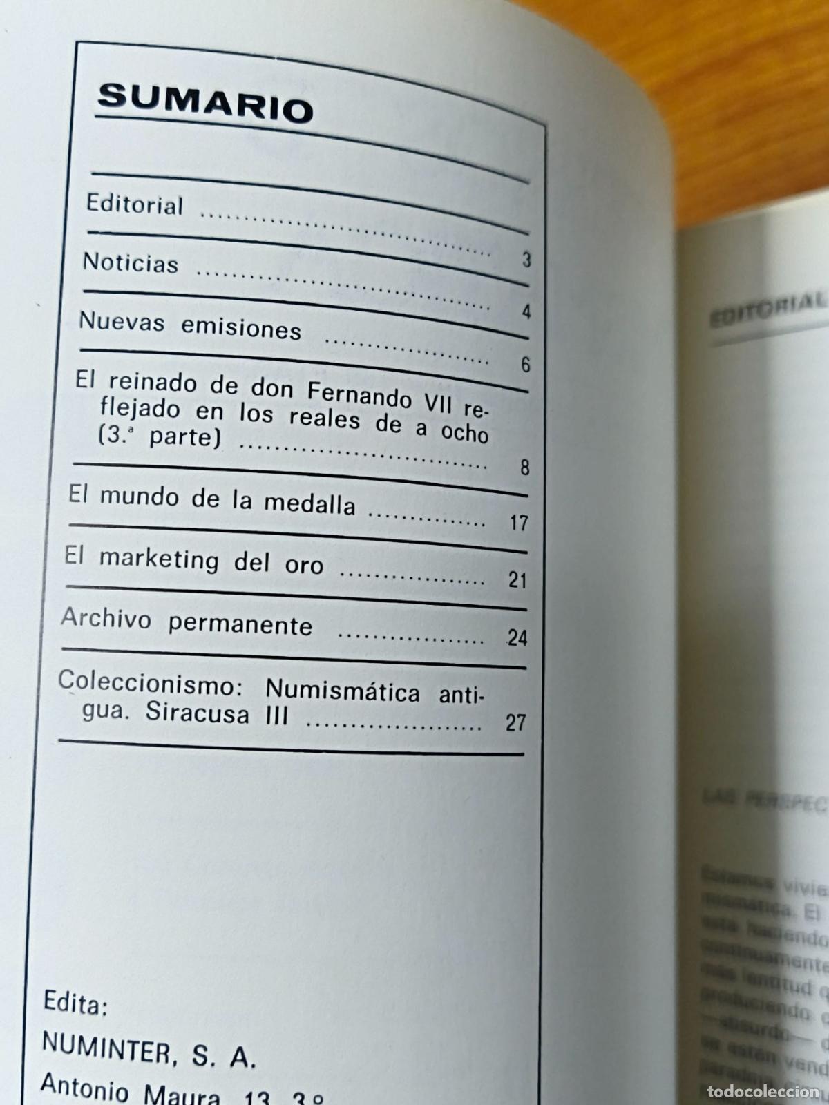 Libros de segunda mano: Cuadernos de Numismatica - Numinter, S.A. 19 - Foto 2