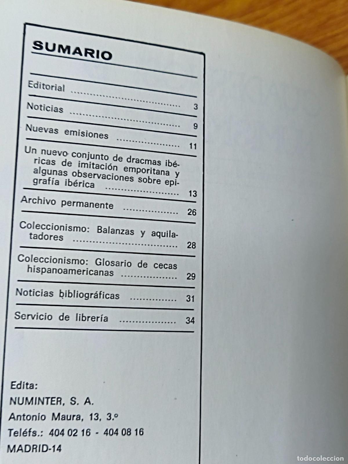 Libros de segunda mano: Cuadernos de Numism&aacute;tica - Numero 16 - Numinter - Foto 2