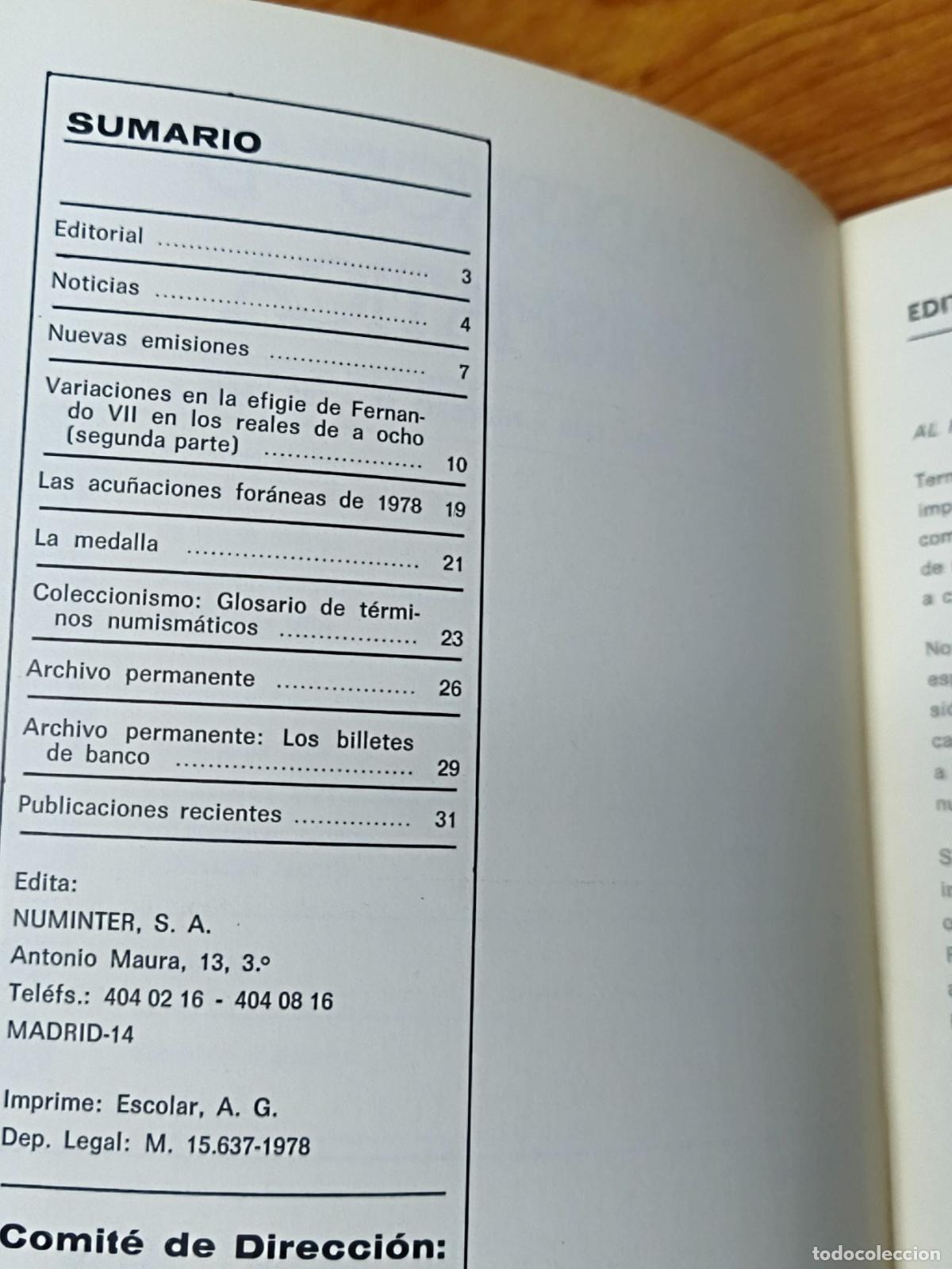 Libros de segunda mano: Cuadernos de Numismatica 11 - Foto 2