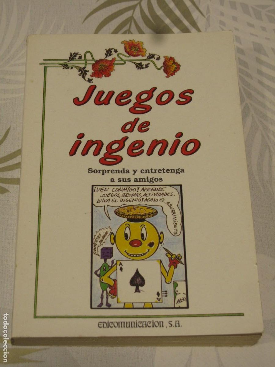Gebrauchte B&uuml;cher: JUEGOS DE INGENIO. SORPRENDA Y ENTRETENGA A SUS AMIGOS. JAVIER TAPIA RODRIGUEZ