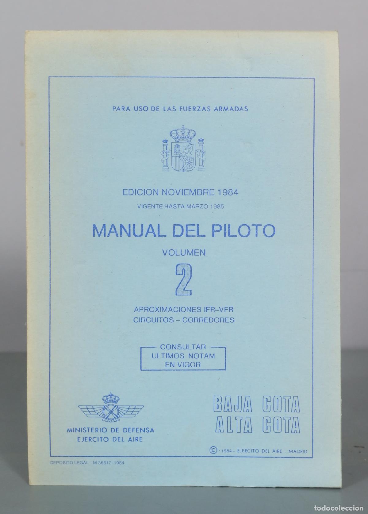 Libri di seconda mano: Manual del Piloto - Volumen 2 - Ministerio de Defensa - Ejercito del Aire