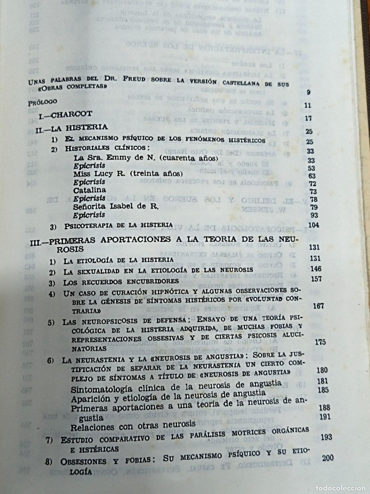Libros de segunda mano: OBRAS COMPLETAS. FREUD. 1948. II - Foto 3