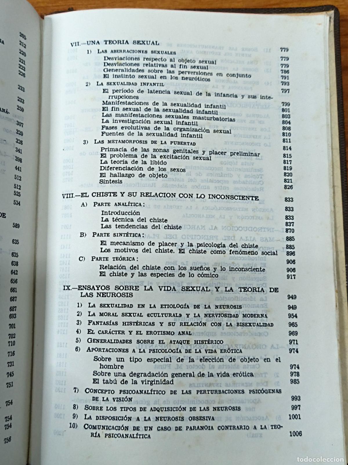 Libros de segunda mano: OBRAS COMPLETAS. FREUD. 1948. II - Foto 5