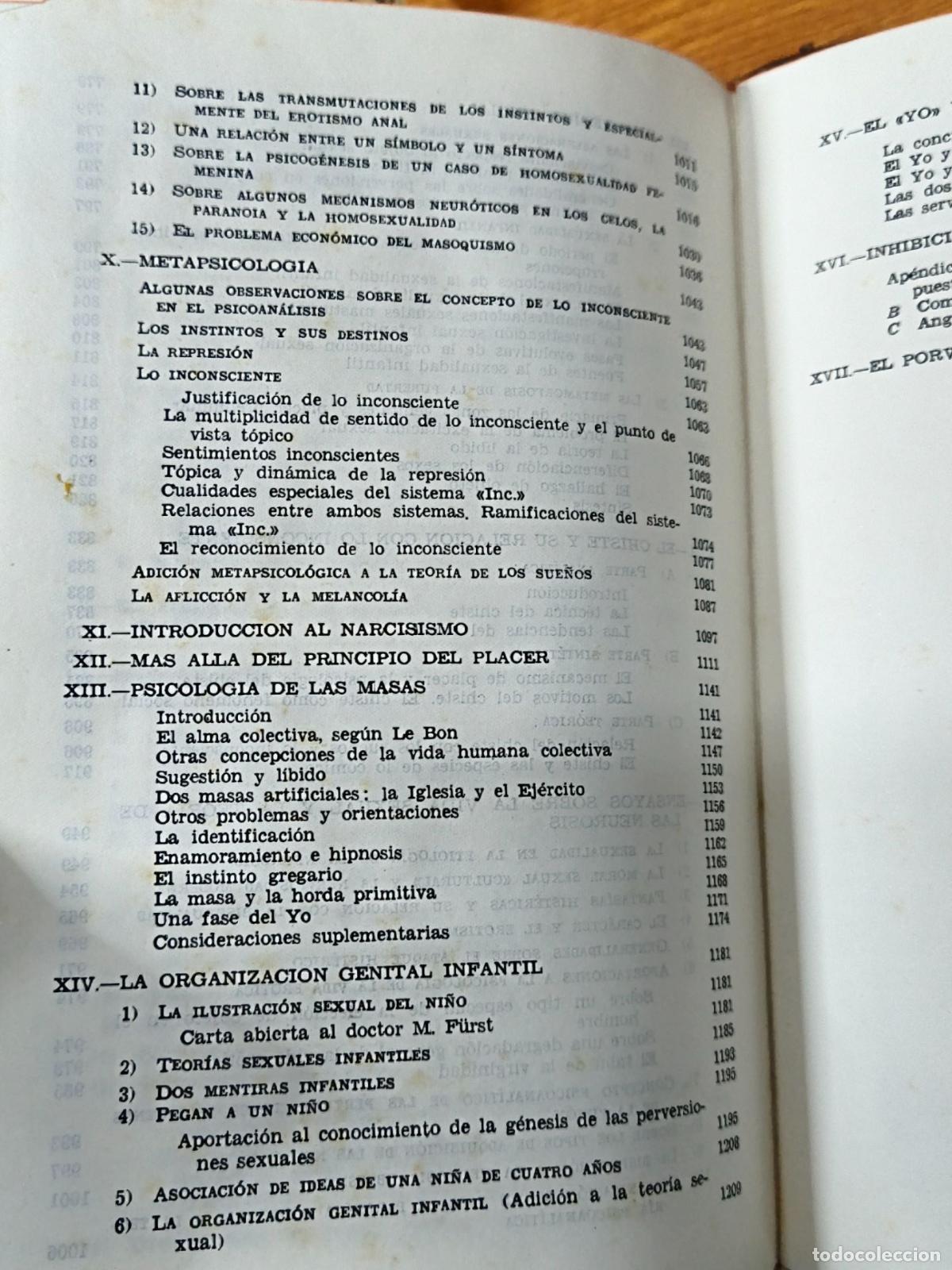 Libros de segunda mano: OBRAS COMPLETAS. FREUD. 1948. II - Foto 6