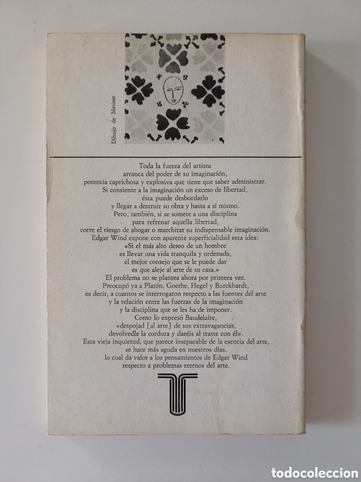 Libros de segunda mano: Edgar Wind - Arte y anarqu&iacute;a (Taurus, 1986) - Foto 2