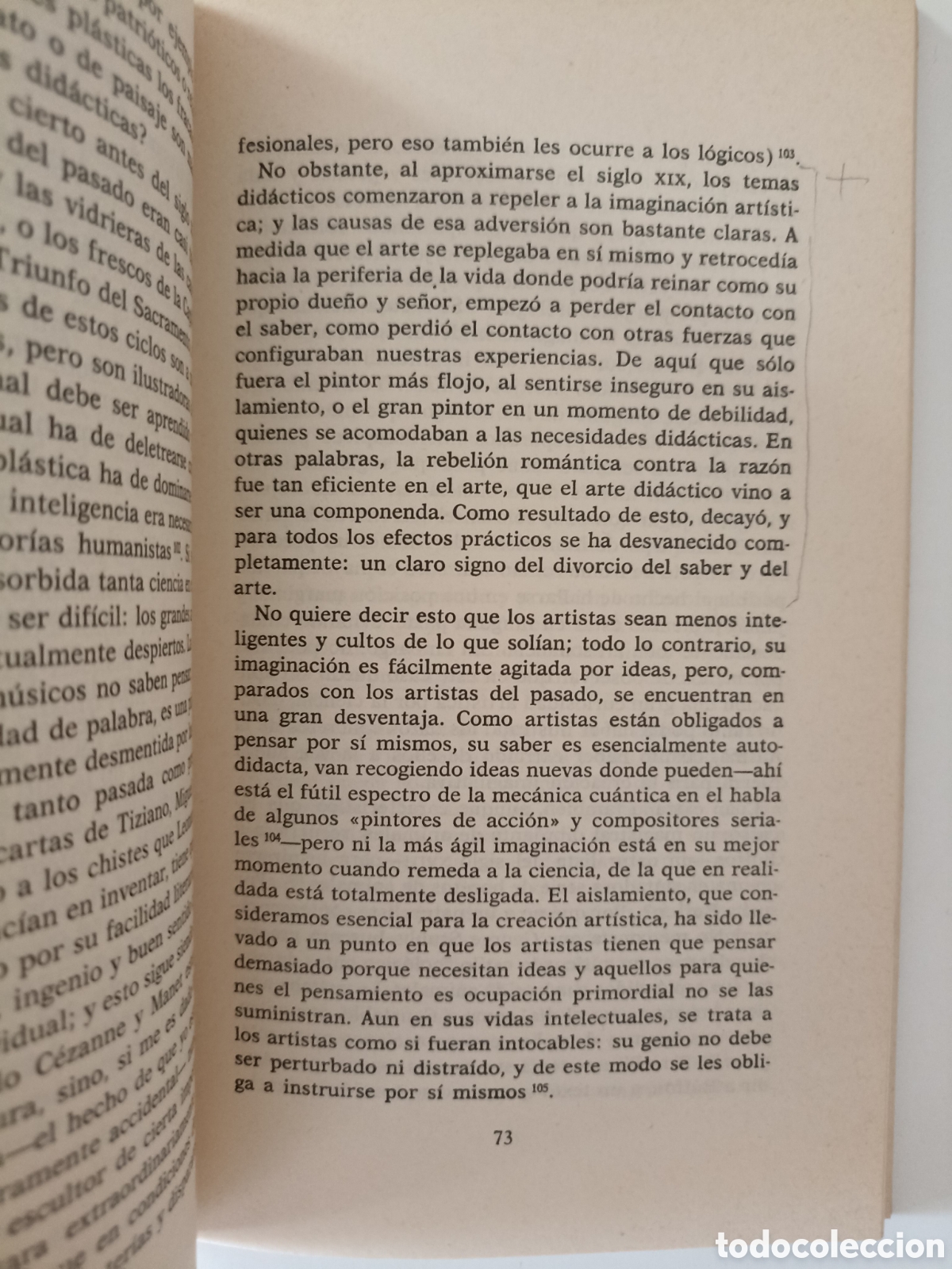 Libros de segunda mano: Edgar Wind - Arte y anarqu&iacute;a (Taurus, 1986) - Foto 4