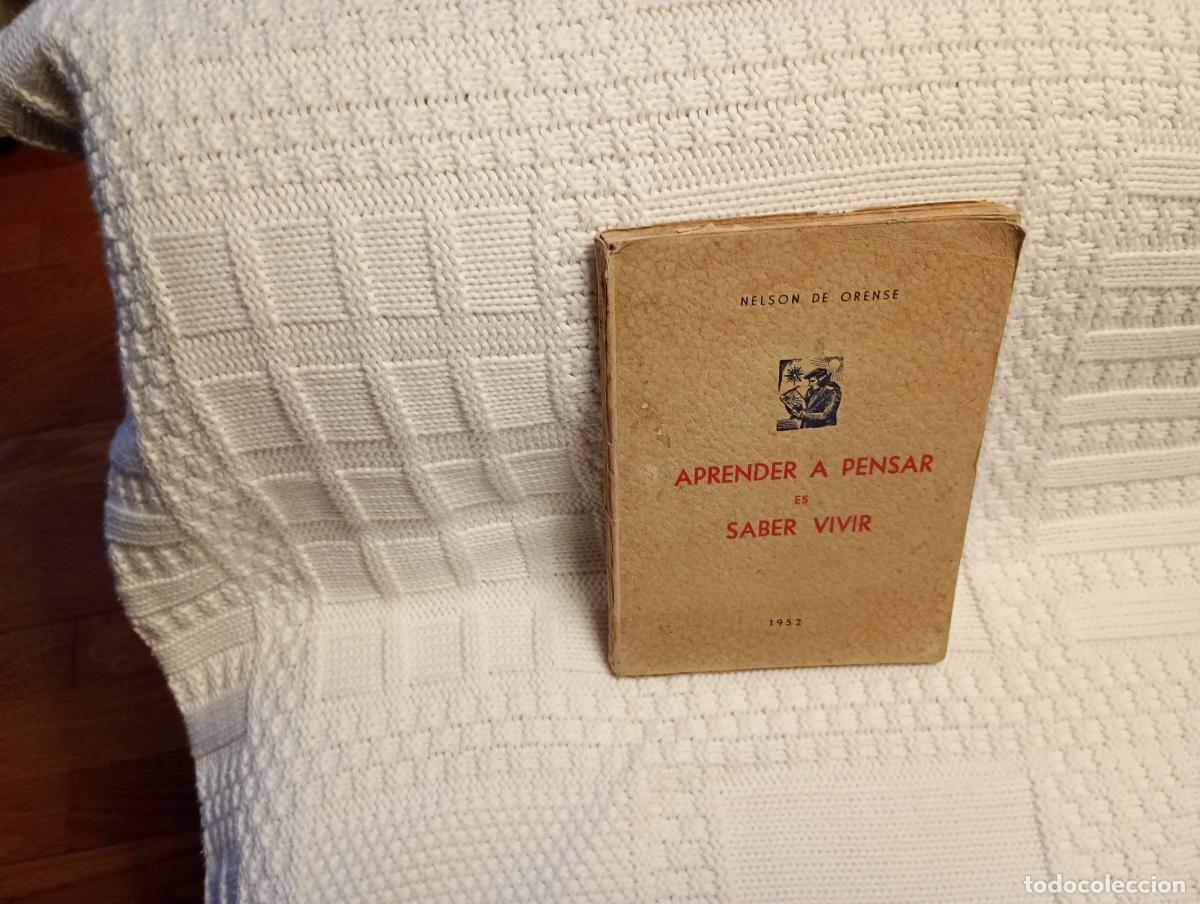 Libros de segunda mano: APRENDER A PENSAR ES SABER VIVR - Foto 1