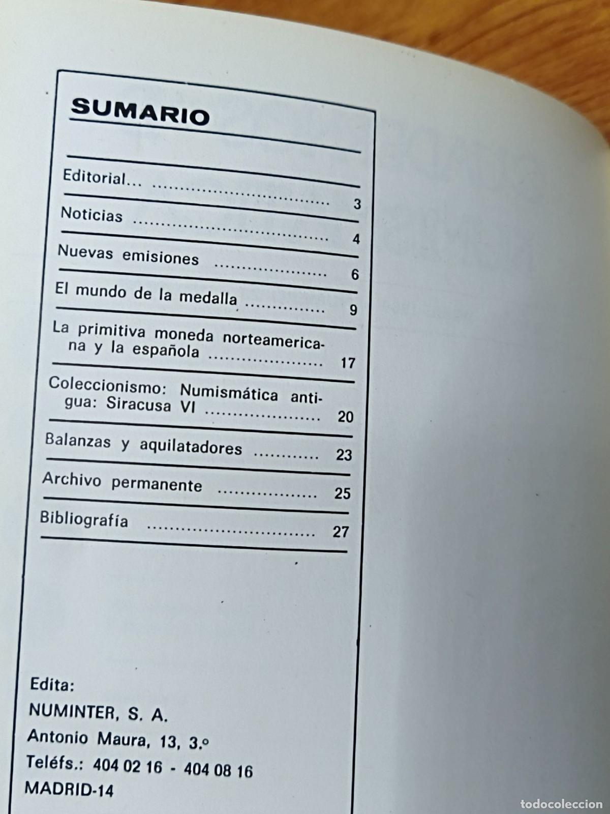 Libros de segunda mano: Cuadernos Numismatica - Numinter 23 - Foto 2