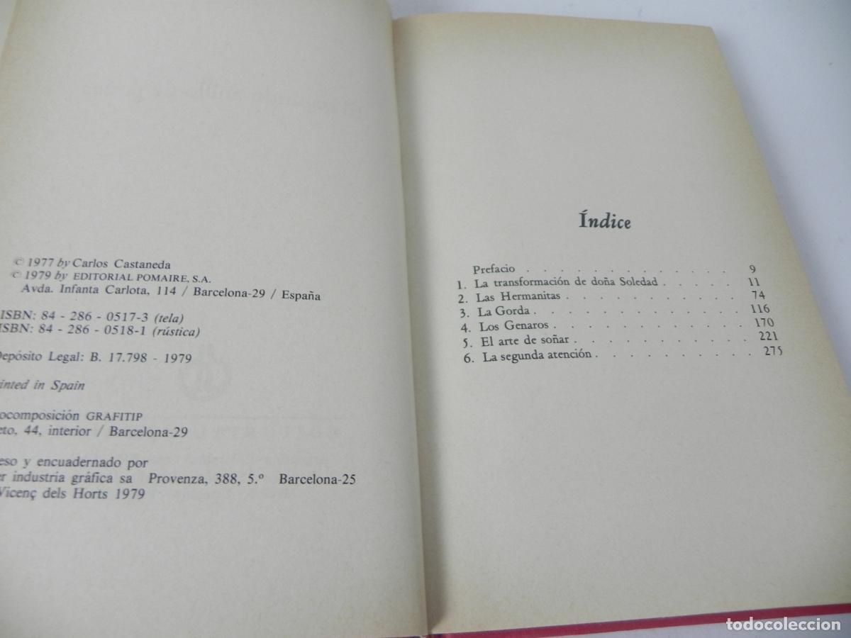 Libros de segunda mano: EL SEGUNDO ANILLO DEL PODER (CARLOS CASTANEDA) POMAIRE-1979 - Foto 7