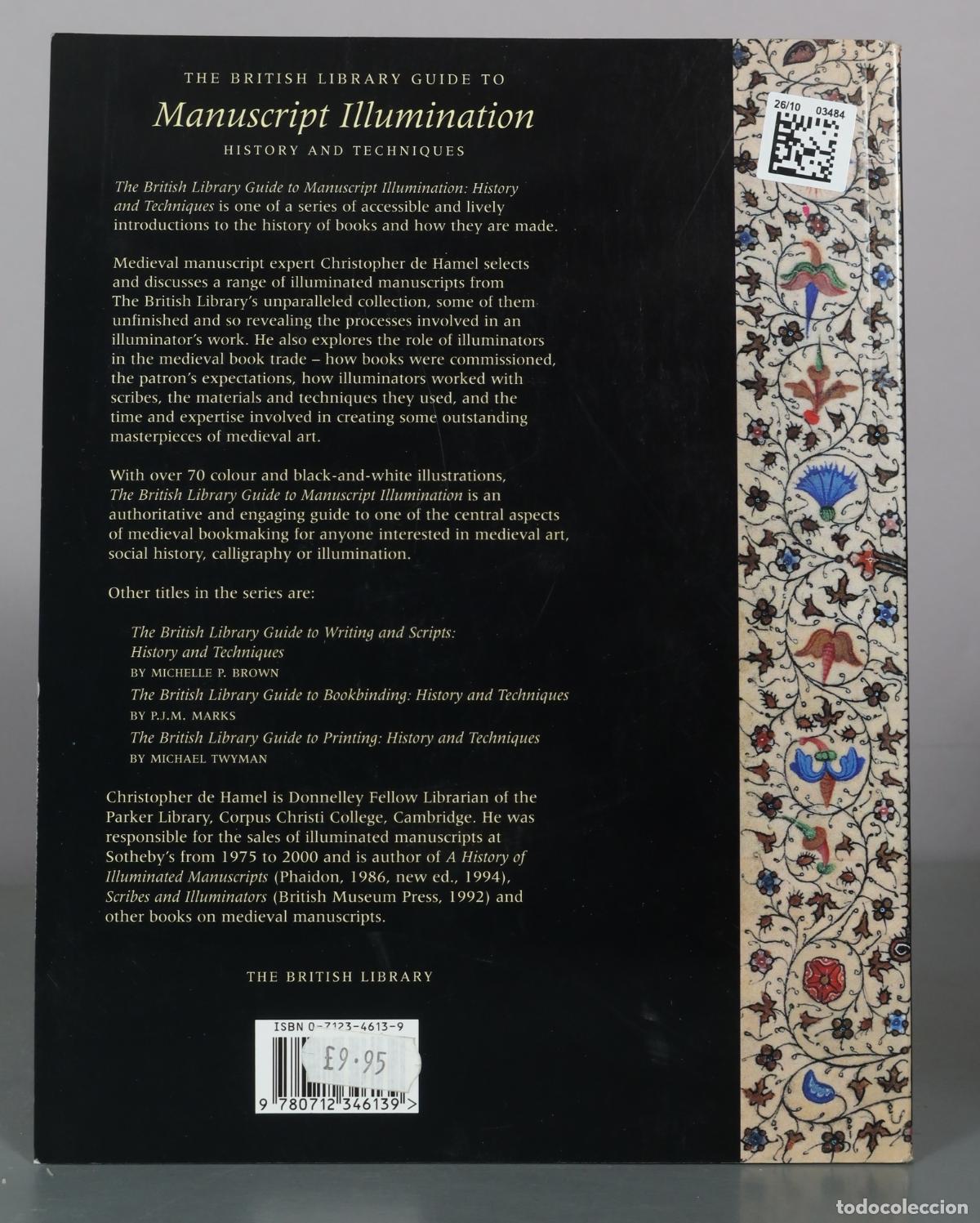 Libros de segunda mano: The British Library Guide to Manuscript Illumination: History and Techniques - Christopher de Hamel - Foto 2