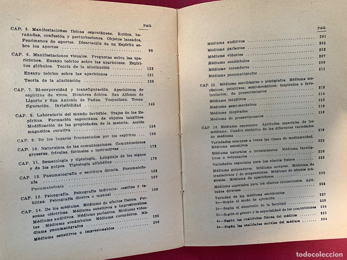 Libros de segunda mano: El libro de los M&eacute;diums (Bols 43) - Foto 4