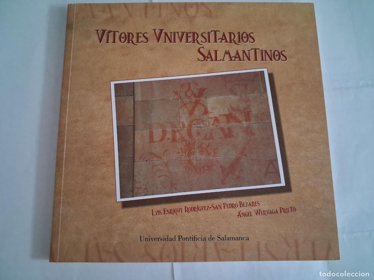 Gebrauchte B&uuml;cher: VITORES UNIVERSITARIOS SALMANTINOS. Libro+CD LUIS ENRIQUE RODRIGUEZ SAN PEDRO BEZARES SALAMANCA