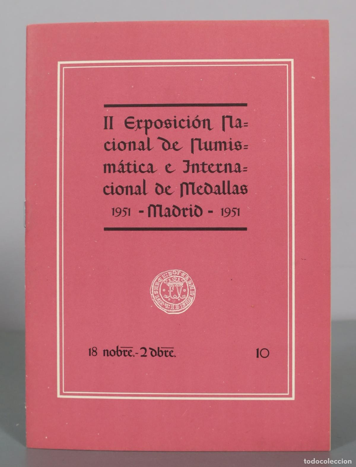 Livres d'occasion: II Exposicion Nacional de Numismatica e Internacional de Medallas 10