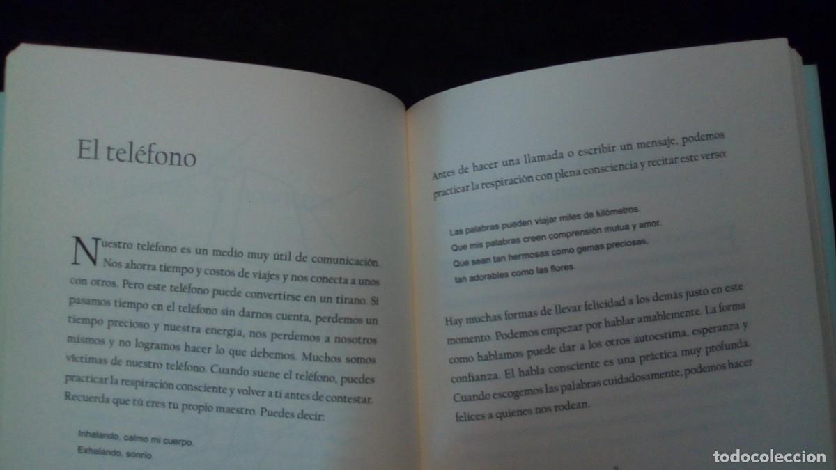 Libros de segunda mano: C&Oacute;MO CONECTAR - HANH, THICH NHAT,-LIBRO COMO NUEVO-MEDITACI&Oacute;N - Foto 7