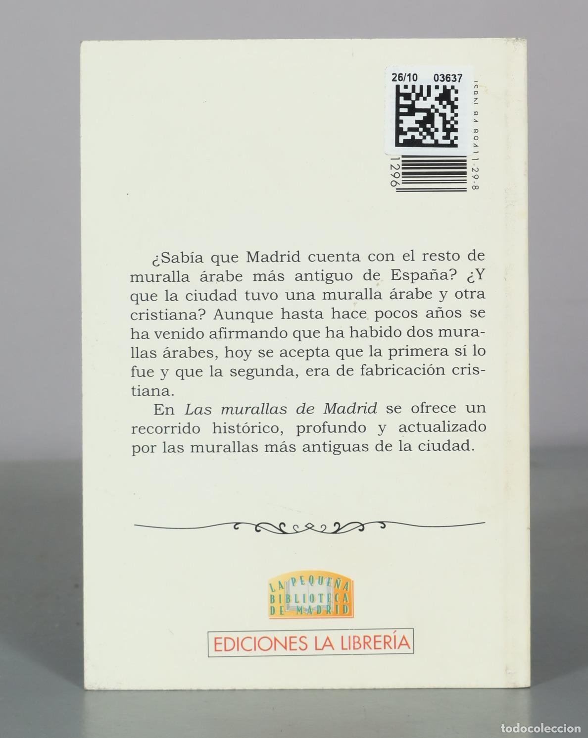 Libros de segunda mano: Las Murallas de Madrid - M&ordf; Isabel Gea Ortigas - Ediciones La Librer&iacute;a - Foto 2