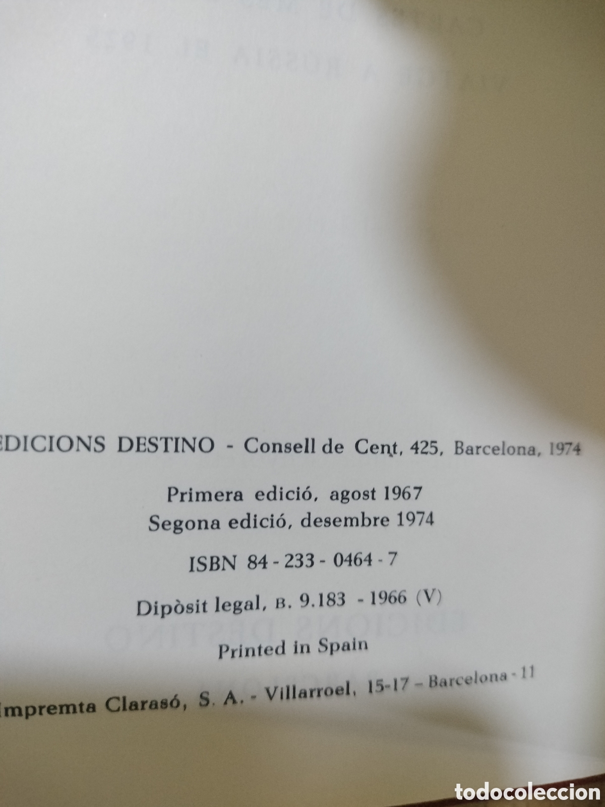 Libros de segunda mano: Josep Pla. Obra completa. Vol 5. El nord - Foto 4