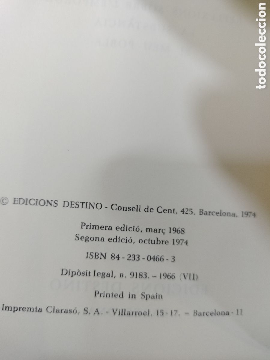 Libros de segunda mano: Josep Pla. Obra completa. Vol 7. El meu pa&iacute;s - Foto 4