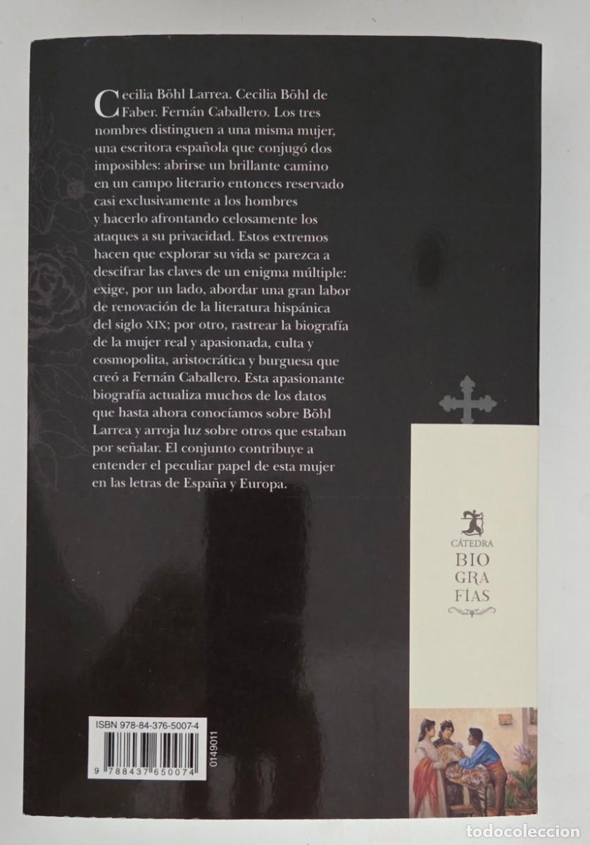 Libros de segunda mano: Libro Cecilia B&ouml;hl Larrea - Foto 2