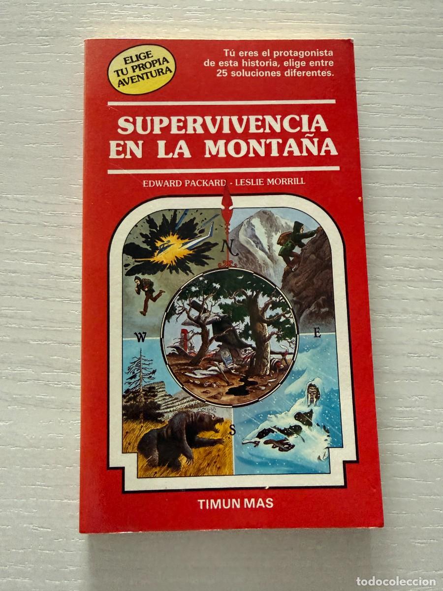 Second hand books: Elige tu propia aventura 18 - Supervivencia en la monta&ntilde;a - Edward Packard