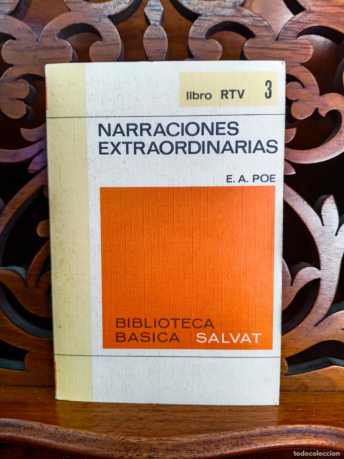Libri di seconda mano: NARRACIONES EXTRAORDINARIAS, EDGAR ALLAN POE. SALVAT 1970