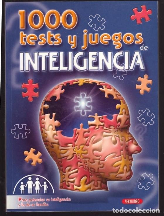 Gebrauchte B&uuml;cher: 1000 tests y juegos de inteligencia-servilibro-acertijos logica y agilidad mental-pasatiempos y